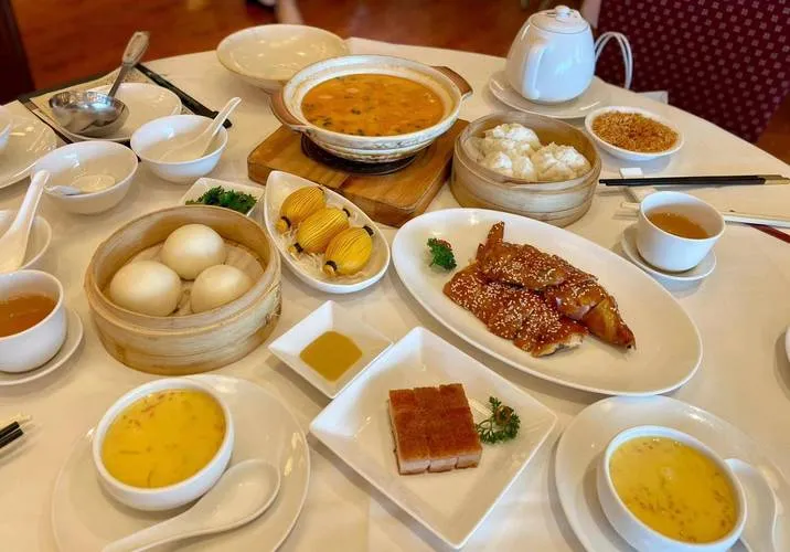 A Guangzhou teahouse at morning — where the yum cha ritual unfolds