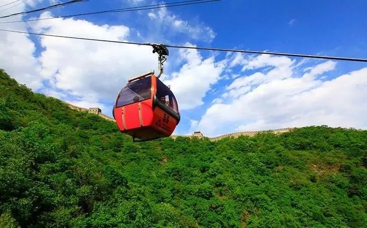 Mutianyu Great Wall with cable car