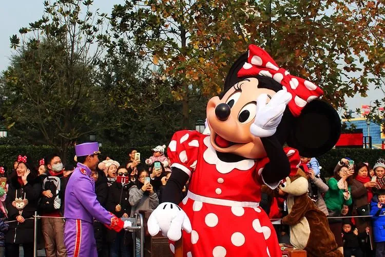 Mickey's Storybook Express parade at Shanghai Disneyland