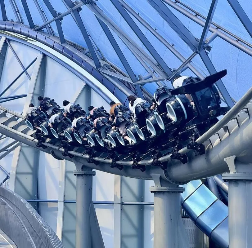 TRON Lightcycle Power Run at Shanghai Disneyland